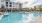 Sparkling swimming pool