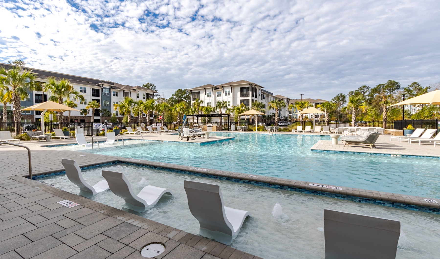Relax and unwind poolside