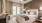 bedroom with ceiling fan and light fixture